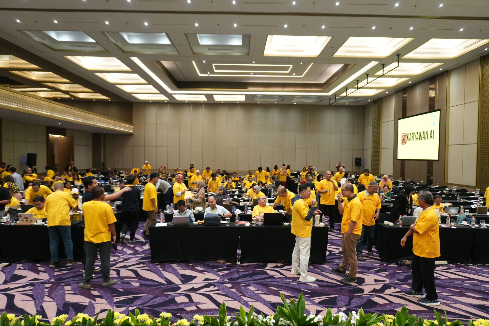 Peserta workshop Karyawan AI